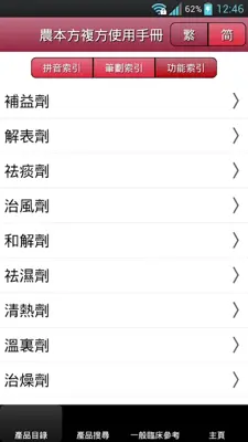 複方使用手冊 android App screenshot 3